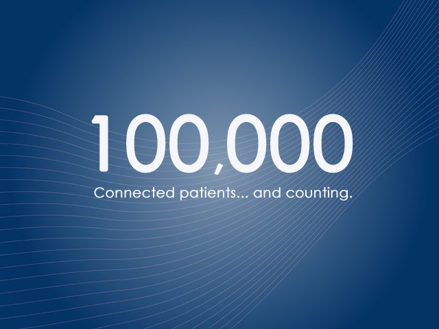 With 100,000 connected patients and 50% growth in 2012, eDevice affirms its position as the medical devices connectivity leader